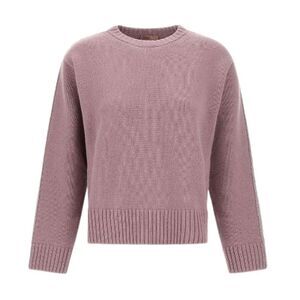 HERNO Women's Classic Crew Neck Knit Sweater Women PINK Sweaters & Knitwear